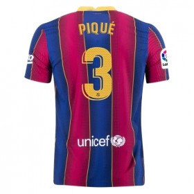 Camisolas de futebol FC Barcelona PIQUE 3 Equipamento Principal 2020/21 Manga Curta